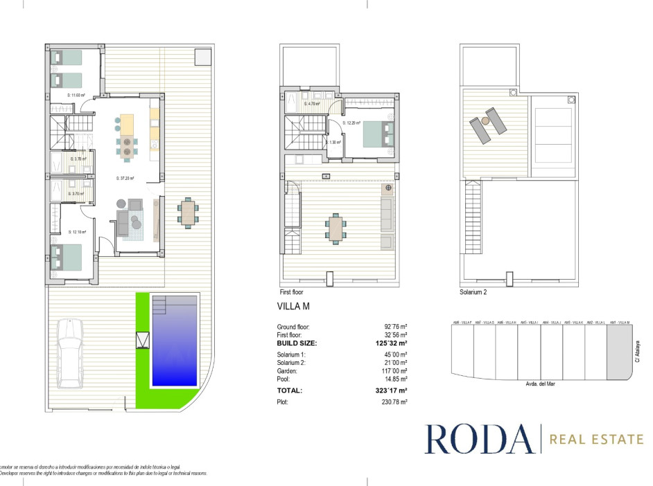 New Build - Detached Corner Villa - Roda Golf & Beach Resort, San Javier - Costa Calida