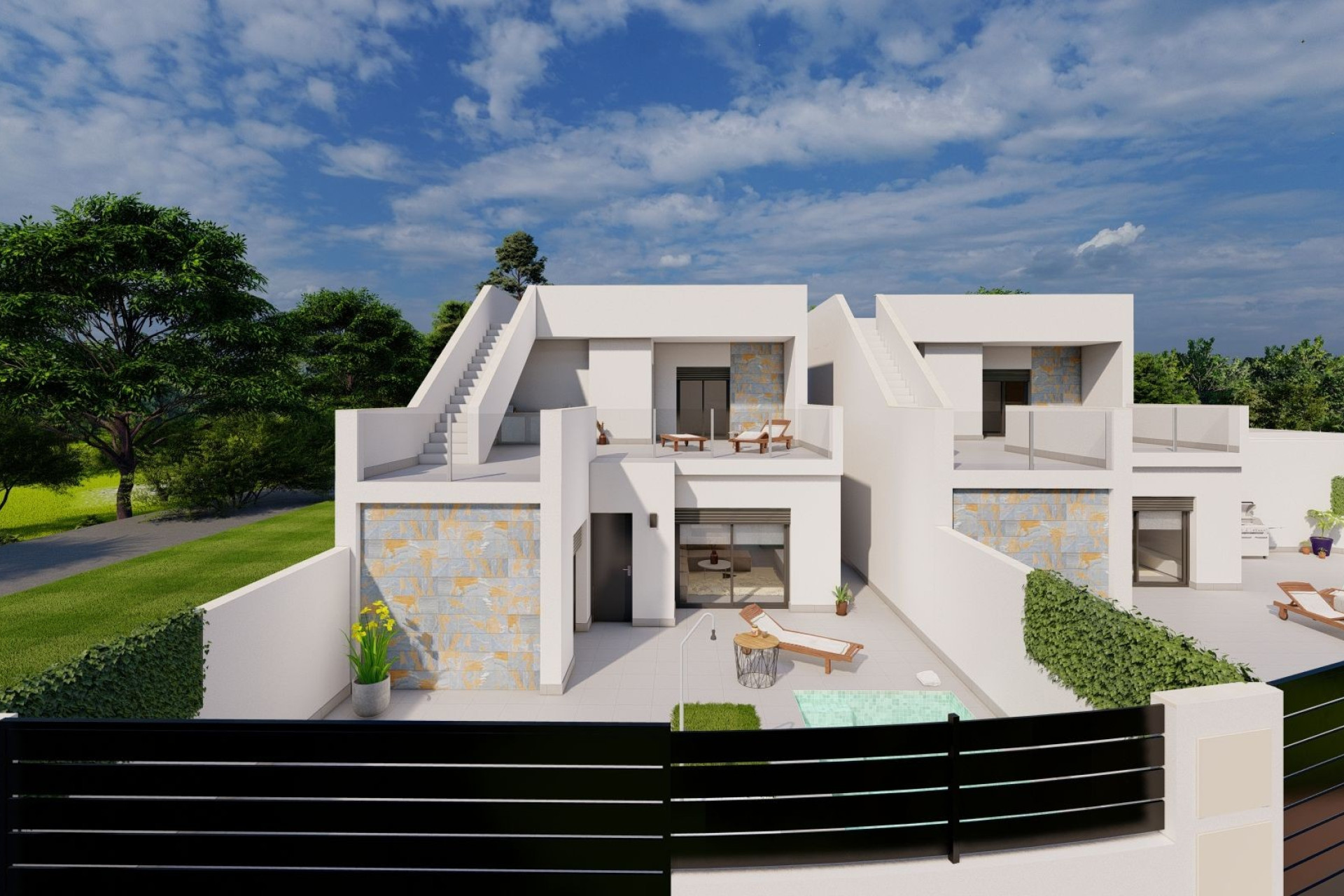 New Build - Detached Corner Villa - Roda Golf & Beach Resort, San Javier - Costa Calida