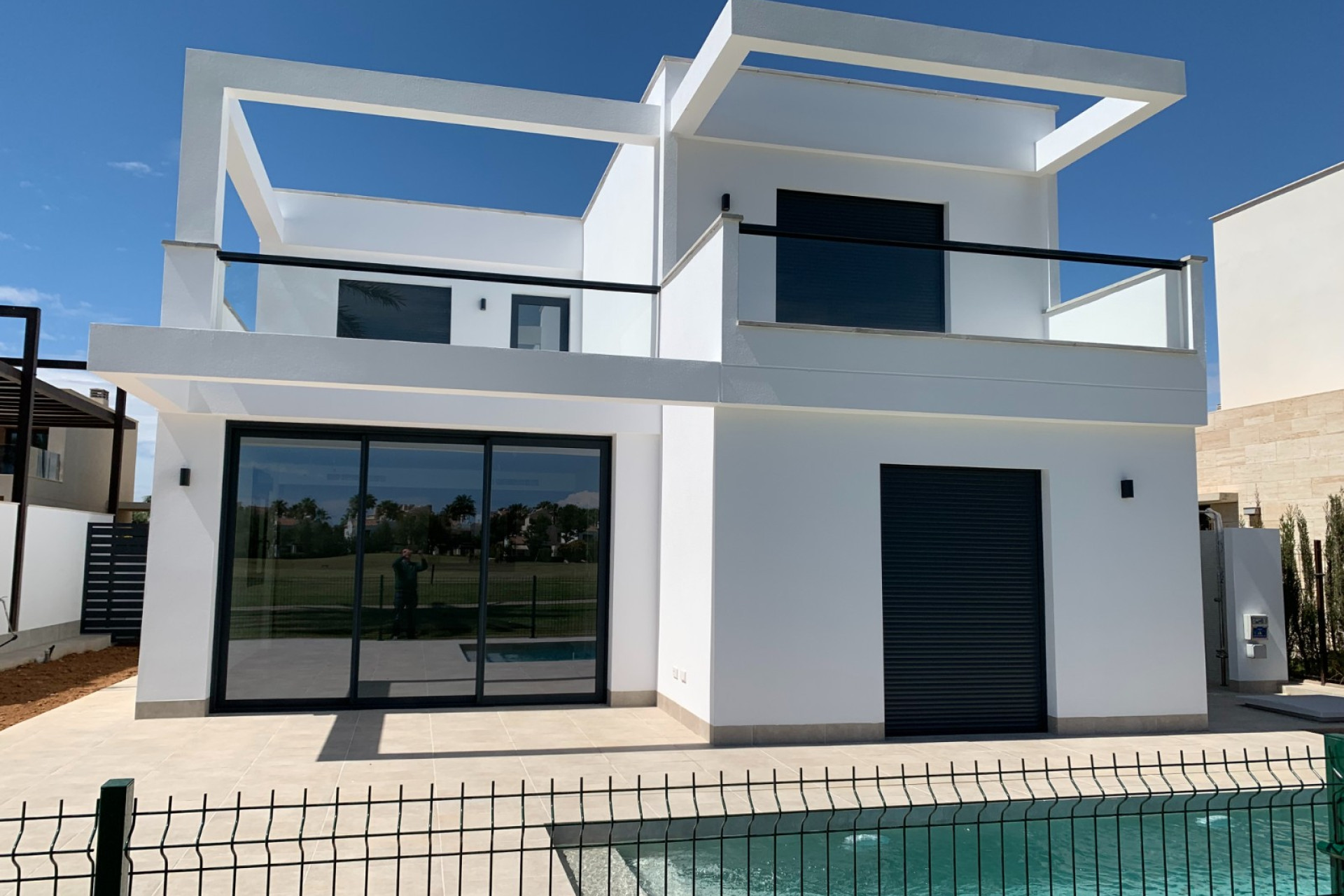 New Build - Front Line Detached with roof solarium - Roda Golf & Beach Resort, San Javier - Costa Calida