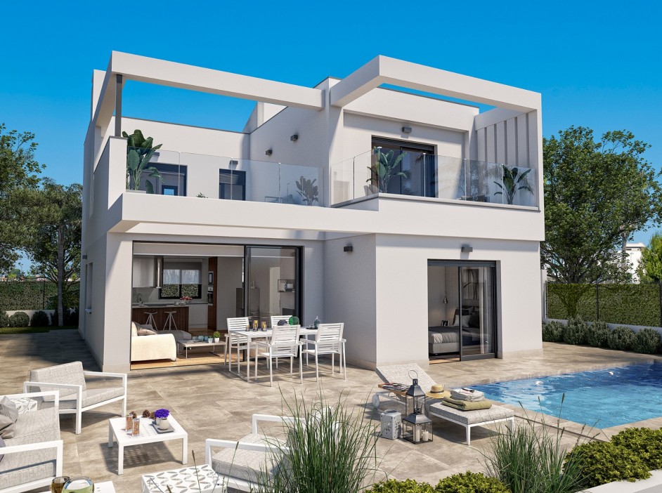 New Build - Front Line Golf Villa  - Roda Golf & Beach Resort, San Javier - Costa Calida