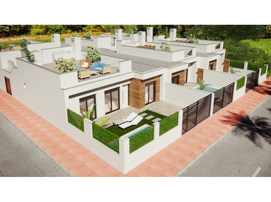 New Build - Terraced Villa - Dolores de Pacheco - Costa Calida