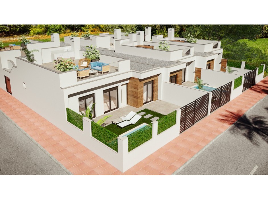 Nouvelle construction - Villa de coin - Dolores de Pacheco - Costa Calida