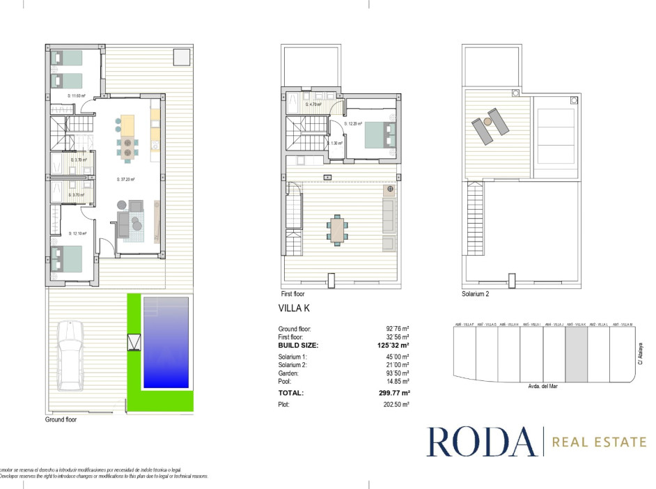 Nouvelle construction - Villa de golf individuelle - Roda Golf & Beach Resort, San Javier - Costa Calida