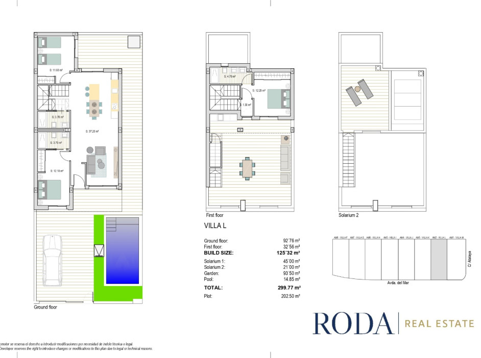 Nouvelle construction - Villa de golf individuelle - Roda Golf & Beach Resort, San Javier - Costa Calida