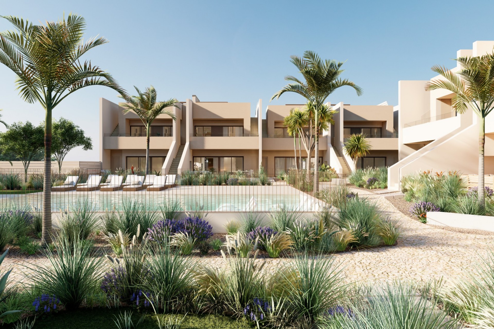 Obra nueva - Chalet pareado - Roda Golf & Beach Resort, San Javier - Costa Calida