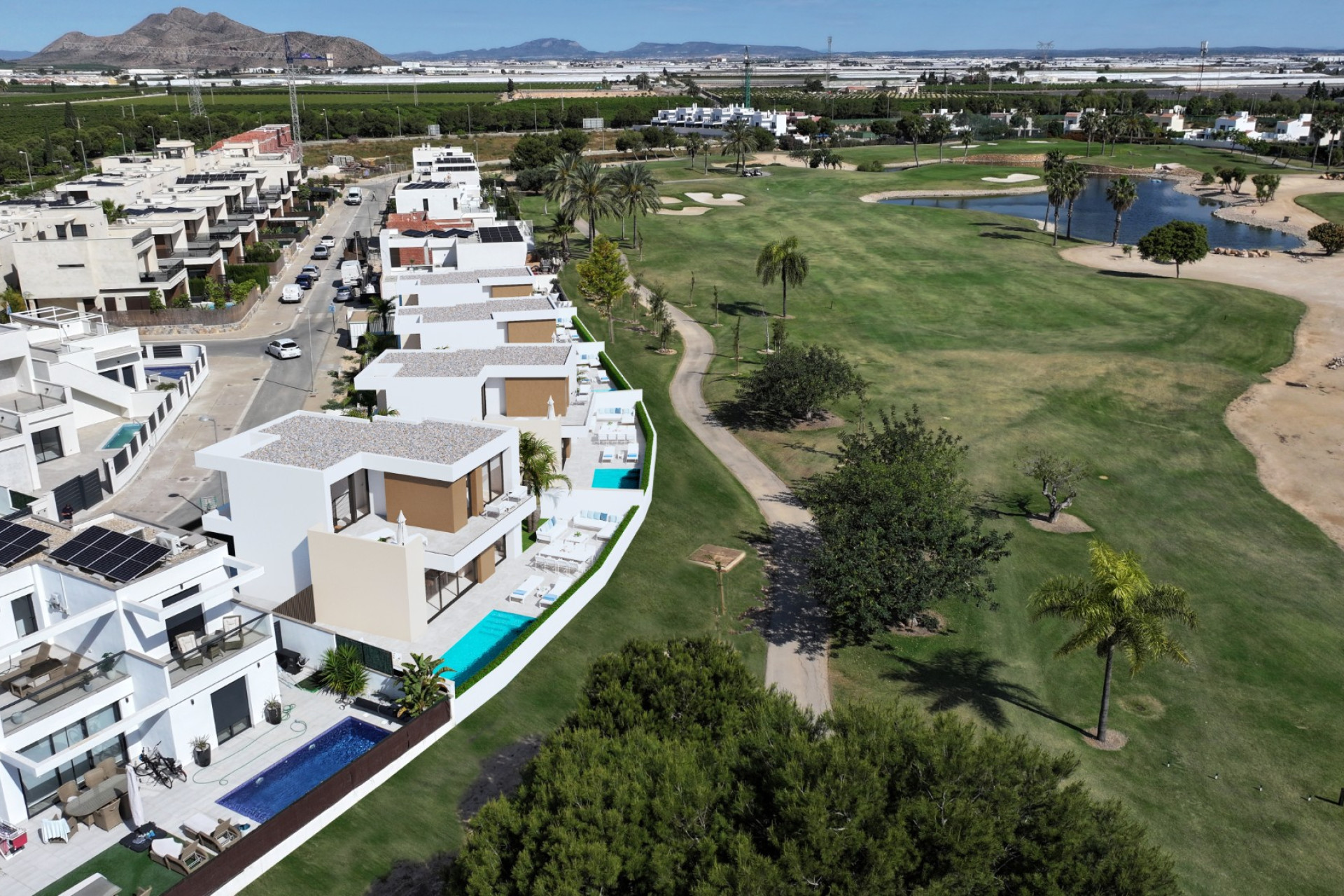 Obra nueva - Villa en primera línea de golf - Roda Golf & Beach Resort, San Javier - Costa Calida