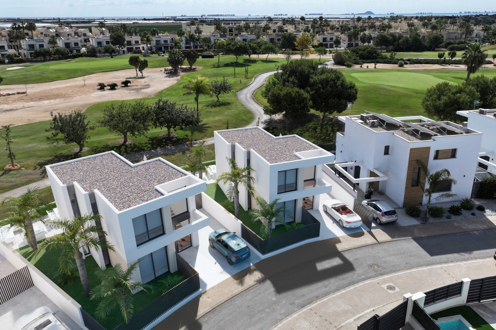 Obra nueva - Villa en primera línea de golf - Roda Golf & Beach Resort, San Javier - Costa Calida