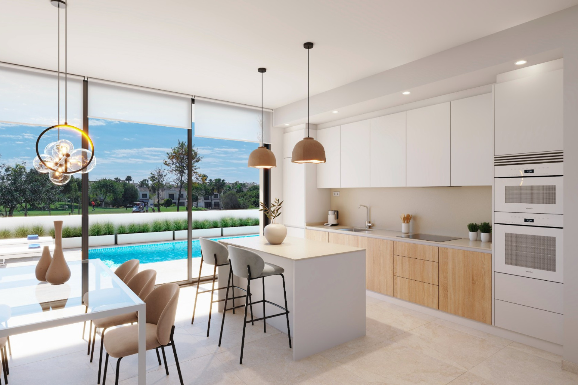 Obra nueva - Villa en primera línea de golf - Roda Golf & Beach Resort, San Javier - Costa Calida